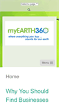 Mobile Screenshot of myearth360.com